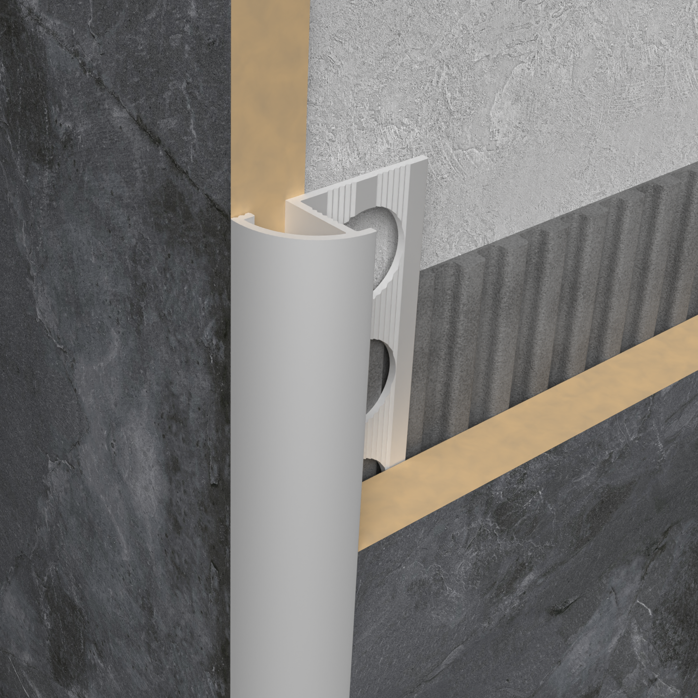 Closed Round Edge Trims