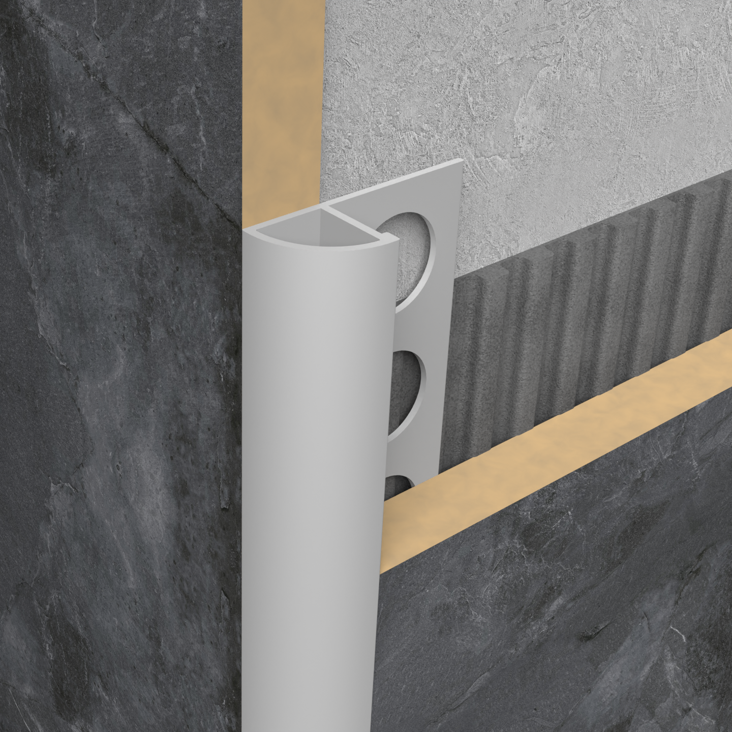 Closed Round Edge Trims